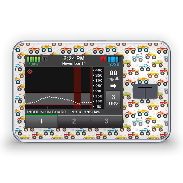 Tandem t:slim X2 Sticker - Trucks