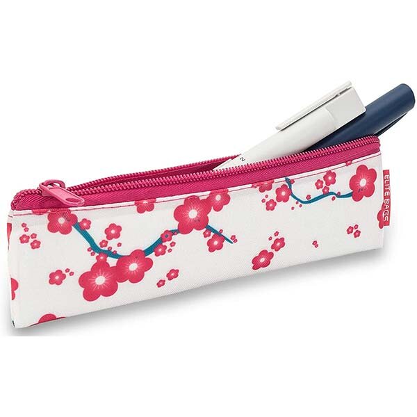 INSULINS Pentasche (weiß floral) | ELITE BAGS®