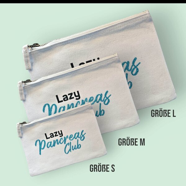 Diabetes-Tasche - Lazy Pancreas Club | Diasticker® (verschiedene Farben)