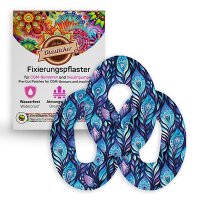 Dexcom G6 Pflaster - Batik Peacock