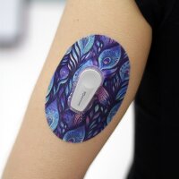 Dexcom G6 Pflaster - Batik Peacock