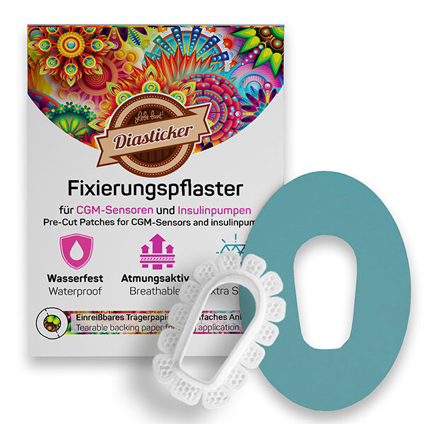 + 10 Pflaster (Hellblau)