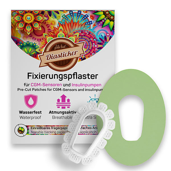 + 10 Pflaster (Hellgrün)