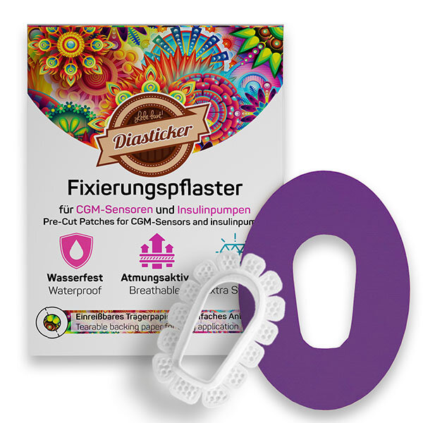 + 10 Pflaster (Lila)